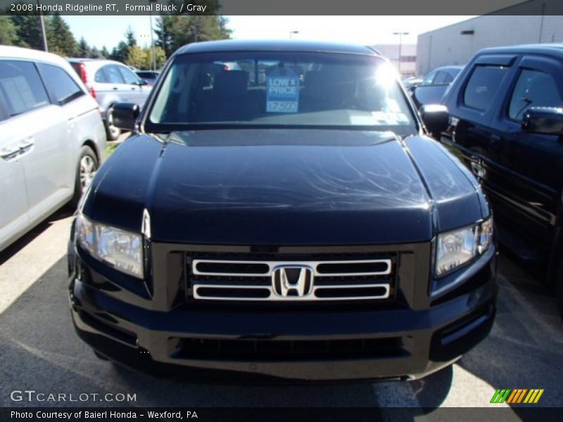 Formal Black / Gray 2008 Honda Ridgeline RT