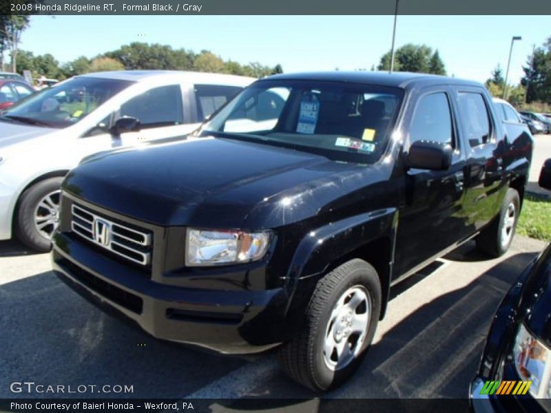 Formal Black / Gray 2008 Honda Ridgeline RT