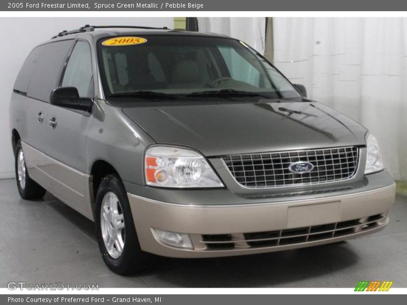 Spruce Green Metallic / Pebble Beige 2005 Ford Freestar Limited