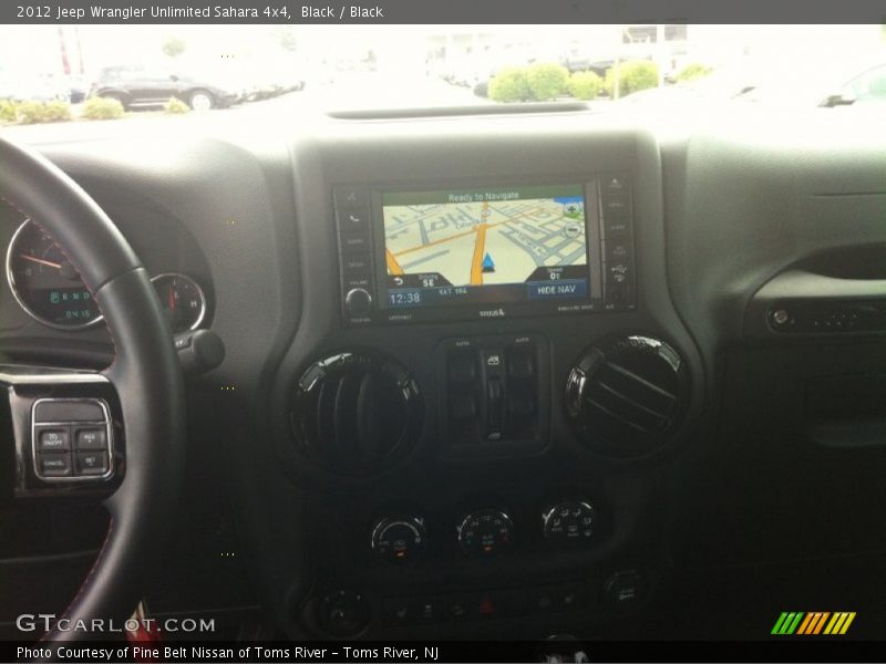 Black / Black 2012 Jeep Wrangler Unlimited Sahara 4x4
