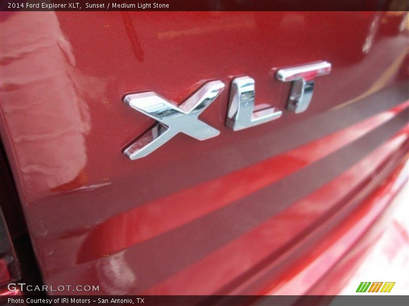 Sunset / Medium Light Stone 2014 Ford Explorer XLT