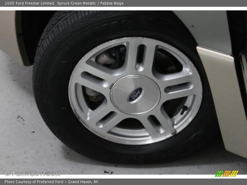 Spruce Green Metallic / Pebble Beige 2005 Ford Freestar Limited
