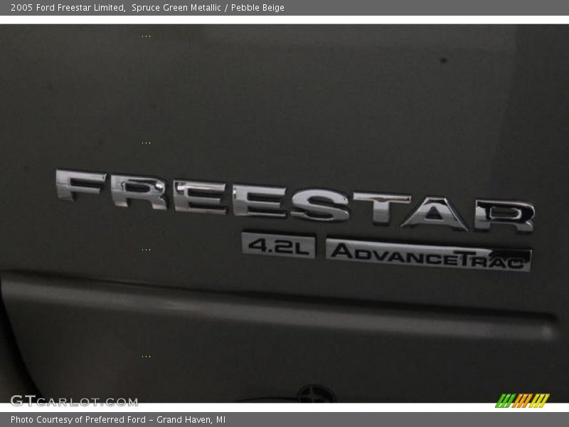 Spruce Green Metallic / Pebble Beige 2005 Ford Freestar Limited