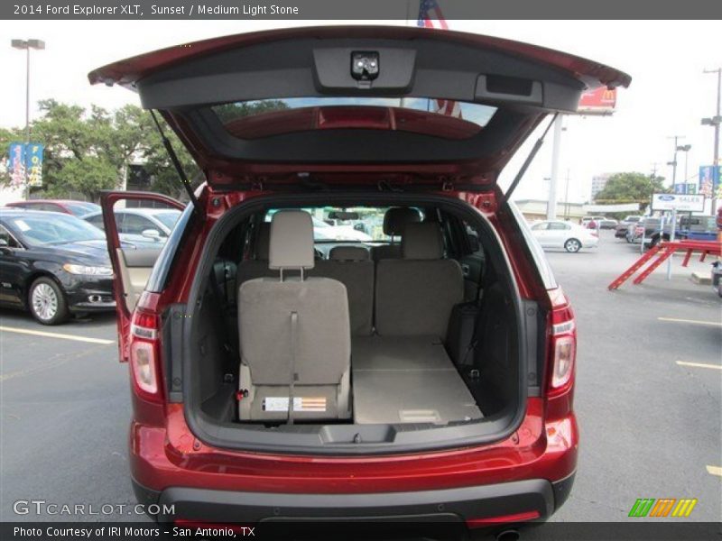 Sunset / Medium Light Stone 2014 Ford Explorer XLT