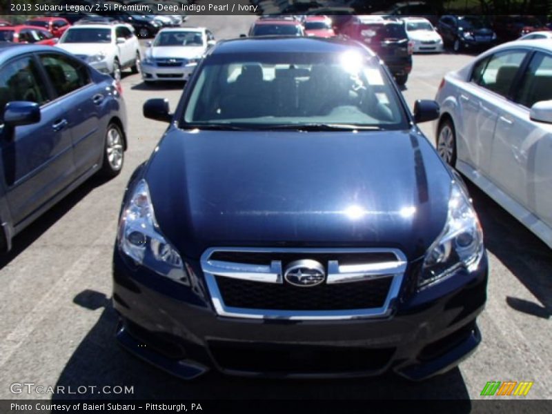 Deep Indigo Pearl / Ivory 2013 Subaru Legacy 2.5i Premium