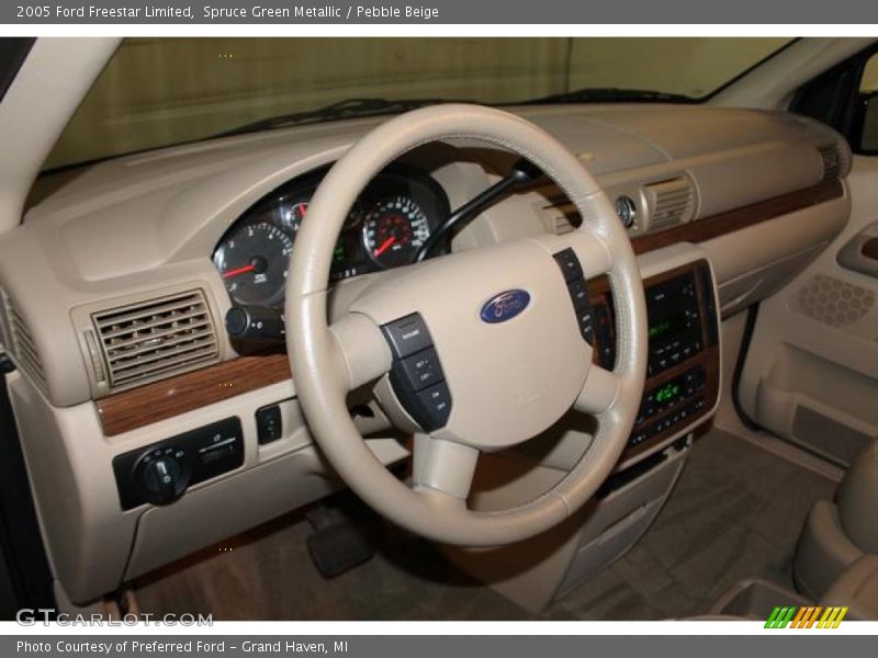 Spruce Green Metallic / Pebble Beige 2005 Ford Freestar Limited