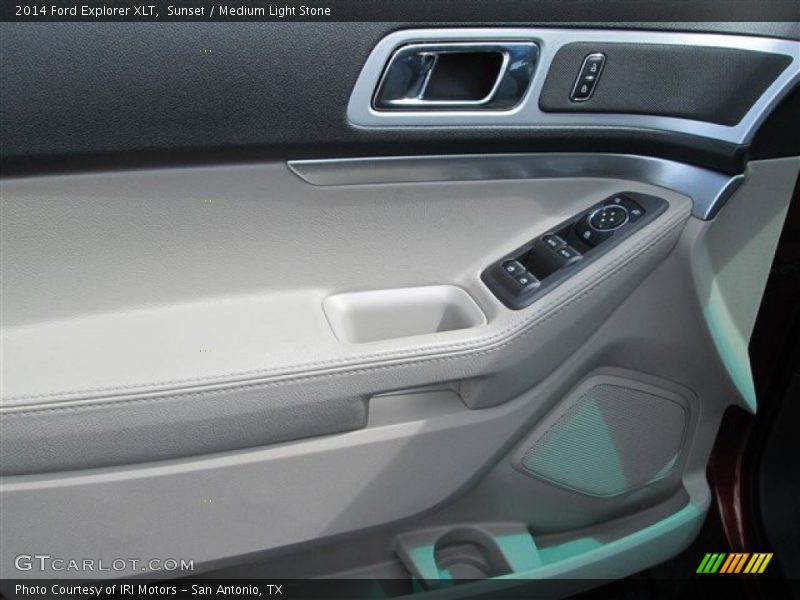 Sunset / Medium Light Stone 2014 Ford Explorer XLT