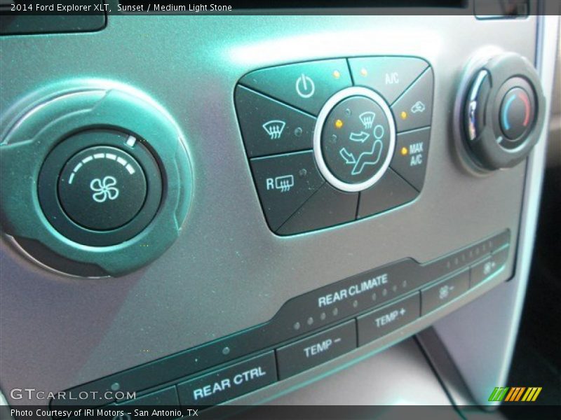 Sunset / Medium Light Stone 2014 Ford Explorer XLT