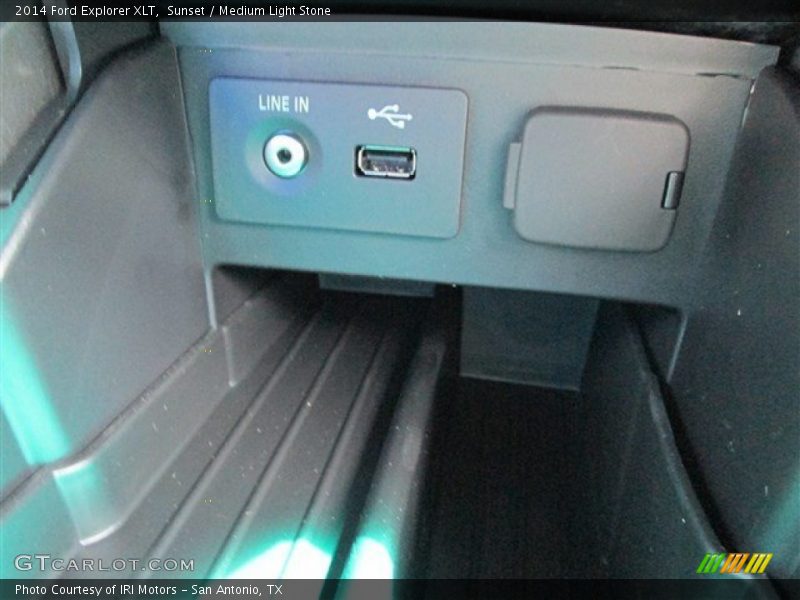 Sunset / Medium Light Stone 2014 Ford Explorer XLT