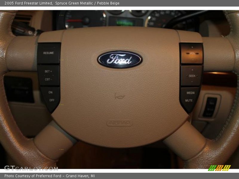 Spruce Green Metallic / Pebble Beige 2005 Ford Freestar Limited