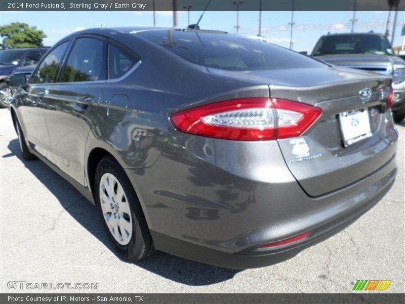 Sterling Gray / Earth Gray 2014 Ford Fusion S