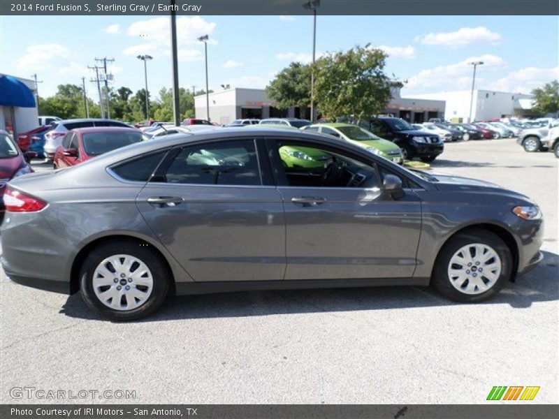 Sterling Gray / Earth Gray 2014 Ford Fusion S