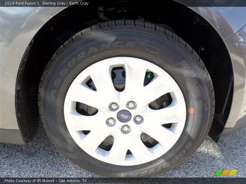 Sterling Gray / Earth Gray 2014 Ford Fusion S