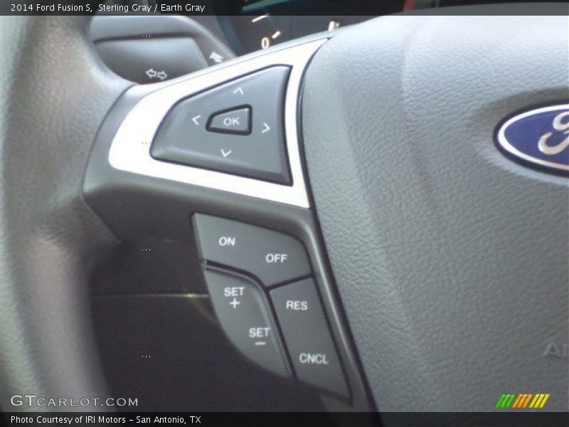 Sterling Gray / Earth Gray 2014 Ford Fusion S