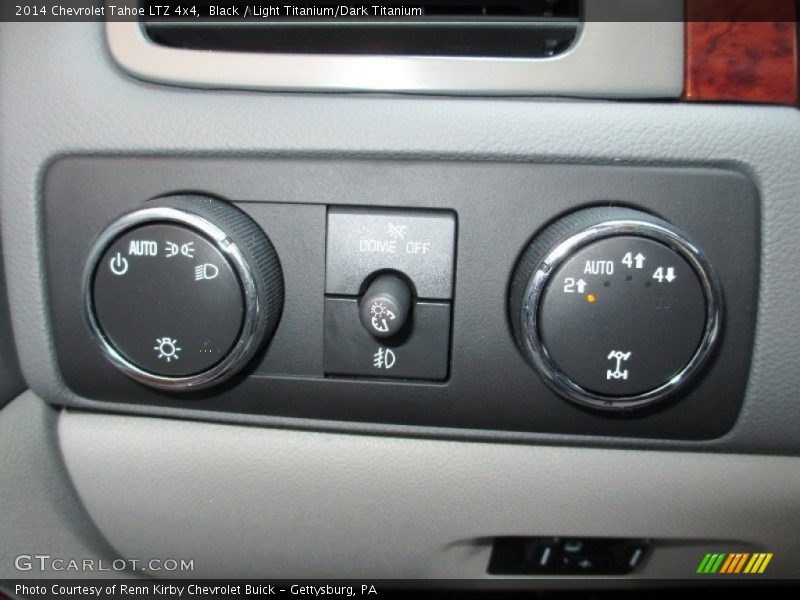 Controls of 2014 Tahoe LTZ 4x4