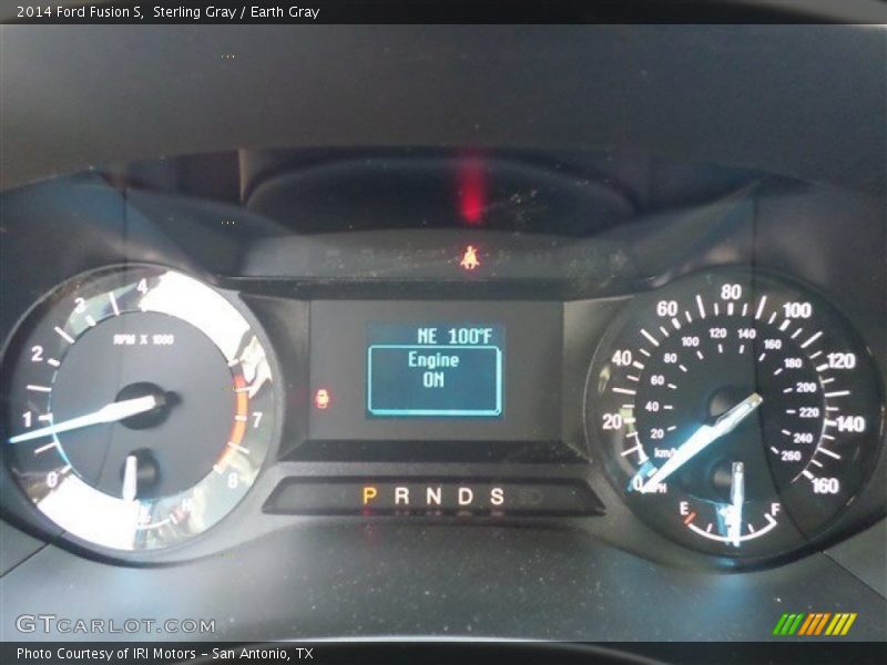 Sterling Gray / Earth Gray 2014 Ford Fusion S