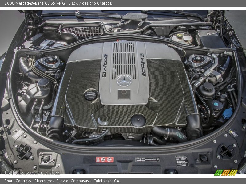  2008 CL 65 AMG Engine - 6.0L AMG Turbocharged SOHC 36V V12