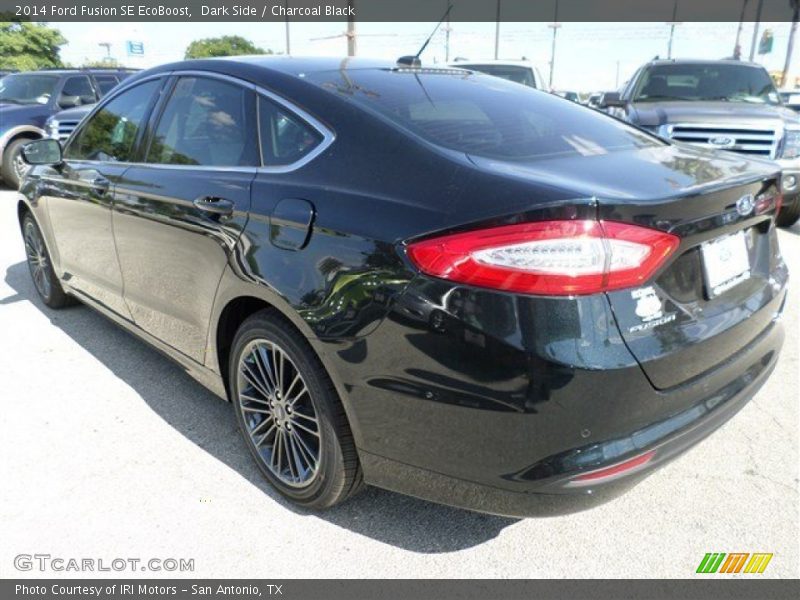 Dark Side / Charcoal Black 2014 Ford Fusion SE EcoBoost