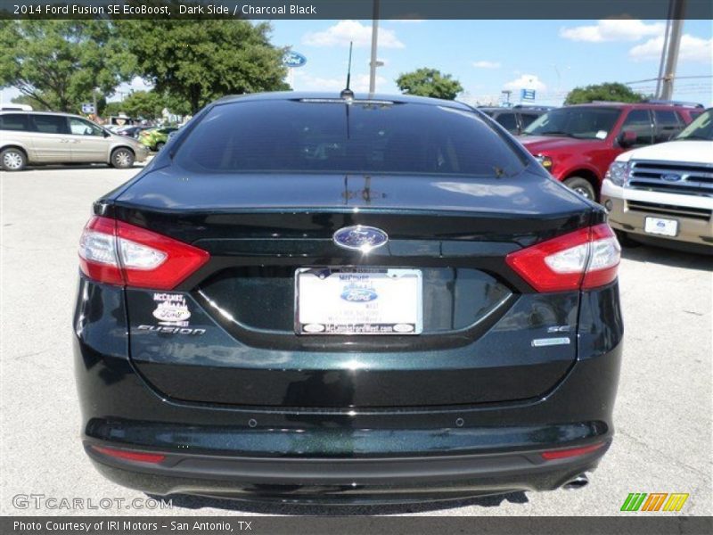 Dark Side / Charcoal Black 2014 Ford Fusion SE EcoBoost