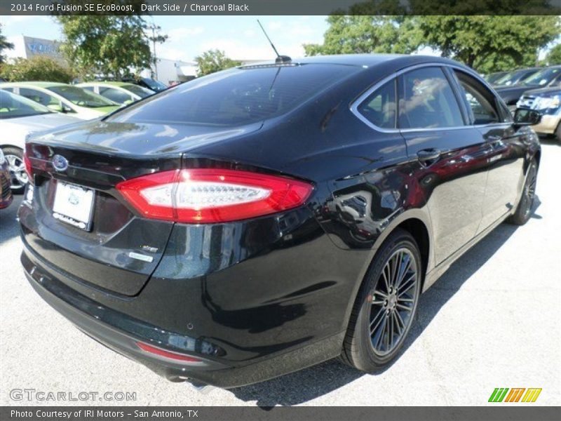 Dark Side / Charcoal Black 2014 Ford Fusion SE EcoBoost