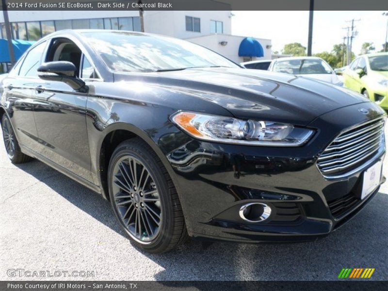 Dark Side / Charcoal Black 2014 Ford Fusion SE EcoBoost