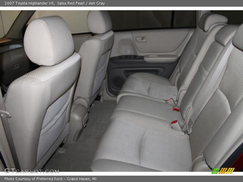 Salsa Red Pearl / Ash Gray 2007 Toyota Highlander V6