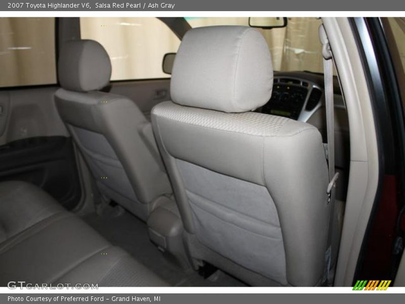 Salsa Red Pearl / Ash Gray 2007 Toyota Highlander V6