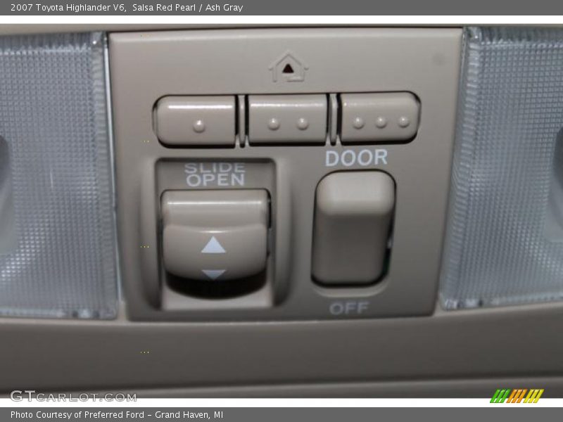 Salsa Red Pearl / Ash Gray 2007 Toyota Highlander V6