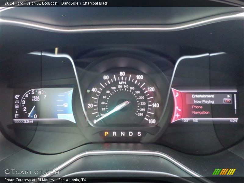 Dark Side / Charcoal Black 2014 Ford Fusion SE EcoBoost