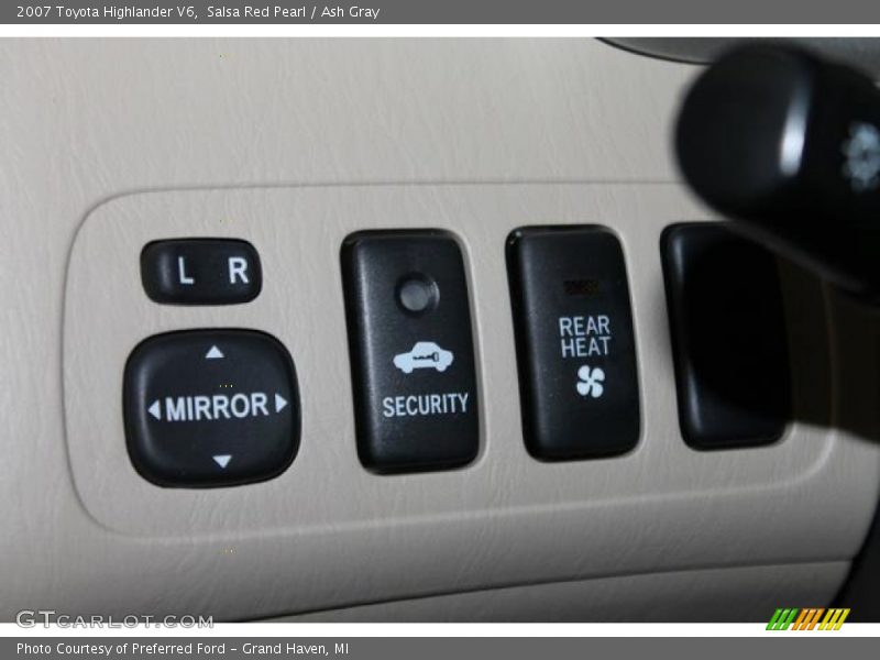 Salsa Red Pearl / Ash Gray 2007 Toyota Highlander V6