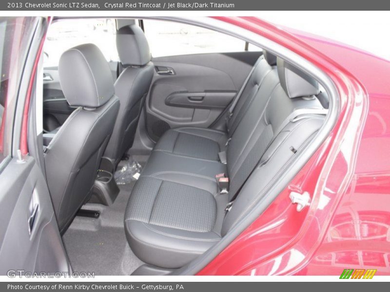 Rear Seat of 2013 Sonic LTZ Sedan