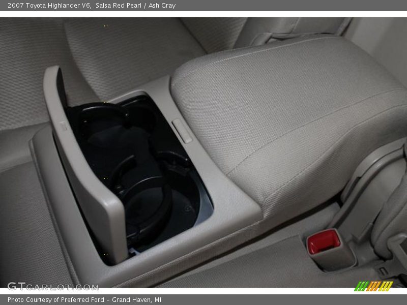 Salsa Red Pearl / Ash Gray 2007 Toyota Highlander V6