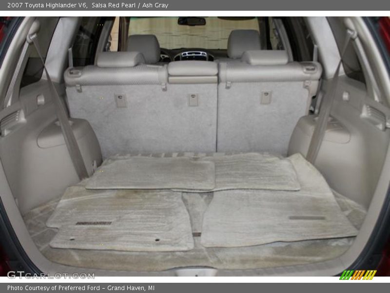 Salsa Red Pearl / Ash Gray 2007 Toyota Highlander V6