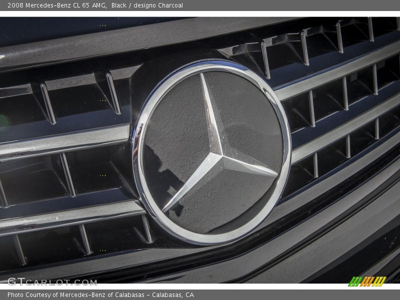 Black / designo Charcoal 2008 Mercedes-Benz CL 65 AMG