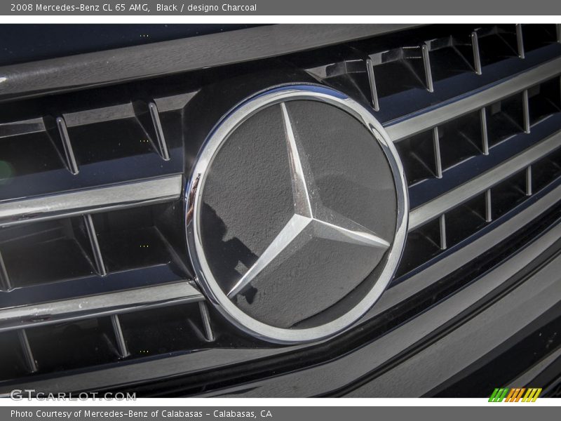 Black / designo Charcoal 2008 Mercedes-Benz CL 65 AMG