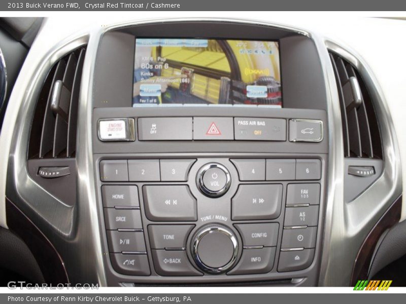 Crystal Red Tintcoat / Cashmere 2013 Buick Verano FWD