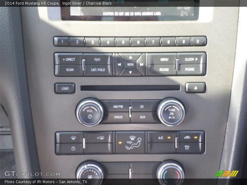 Ingot Silver / Charcoal Black 2014 Ford Mustang V6 Coupe