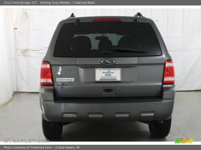 Sterling Grey Metallic / Charcoal Black 2011 Ford Escape XLT