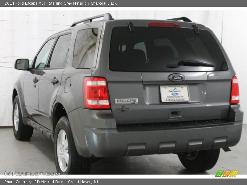 Sterling Grey Metallic / Charcoal Black 2011 Ford Escape XLT