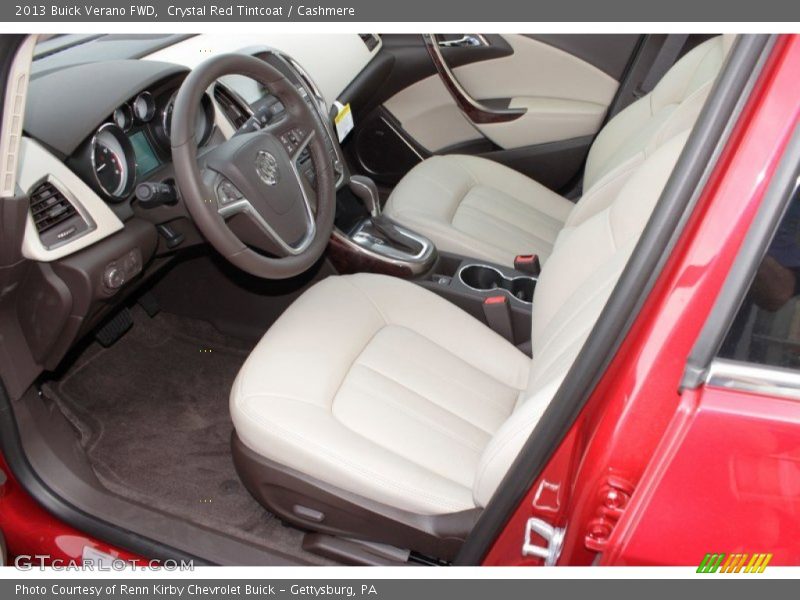 Crystal Red Tintcoat / Cashmere 2013 Buick Verano FWD