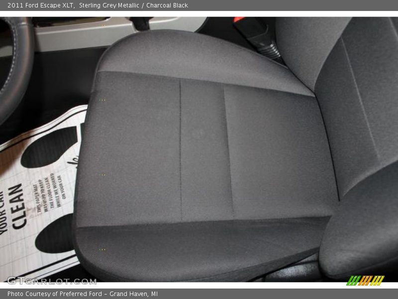 Sterling Grey Metallic / Charcoal Black 2011 Ford Escape XLT