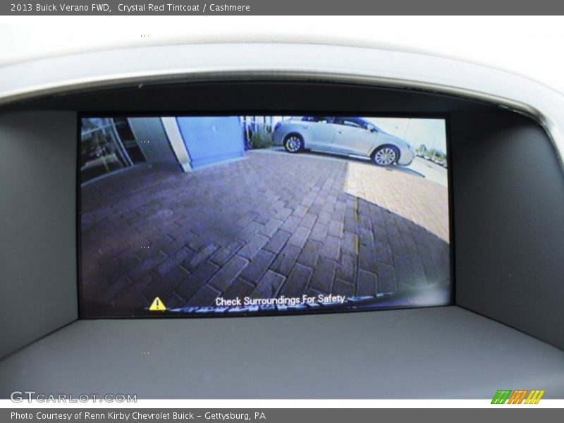 Crystal Red Tintcoat / Cashmere 2013 Buick Verano FWD