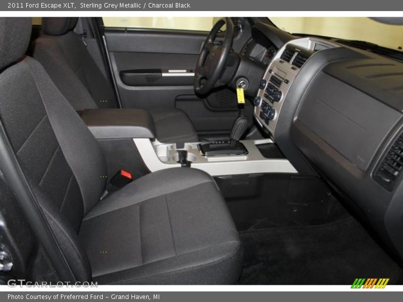 Sterling Grey Metallic / Charcoal Black 2011 Ford Escape XLT