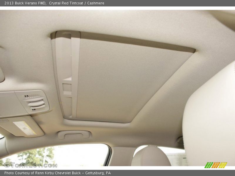 Crystal Red Tintcoat / Cashmere 2013 Buick Verano FWD