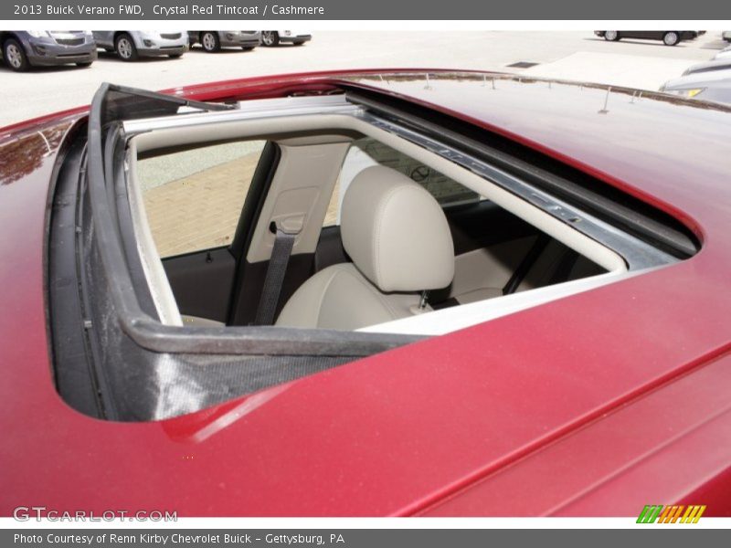 Crystal Red Tintcoat / Cashmere 2013 Buick Verano FWD