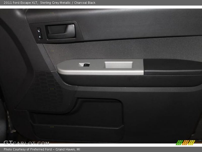 Sterling Grey Metallic / Charcoal Black 2011 Ford Escape XLT