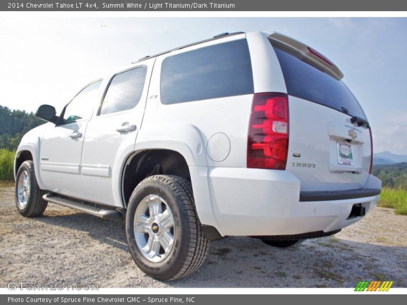 Summit White / Light Titanium/Dark Titanium 2014 Chevrolet Tahoe LT 4x4