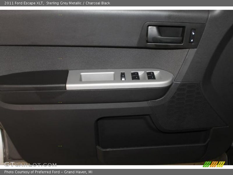 Sterling Grey Metallic / Charcoal Black 2011 Ford Escape XLT