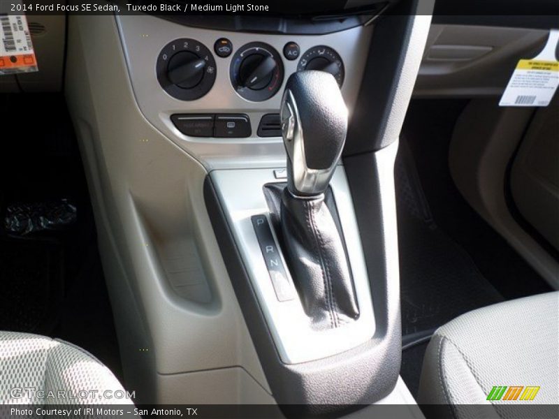 Tuxedo Black / Medium Light Stone 2014 Ford Focus SE Sedan