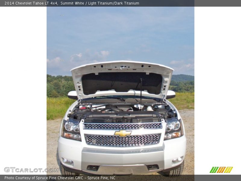 Summit White / Light Titanium/Dark Titanium 2014 Chevrolet Tahoe LT 4x4